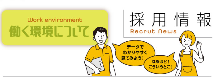 働く環境について